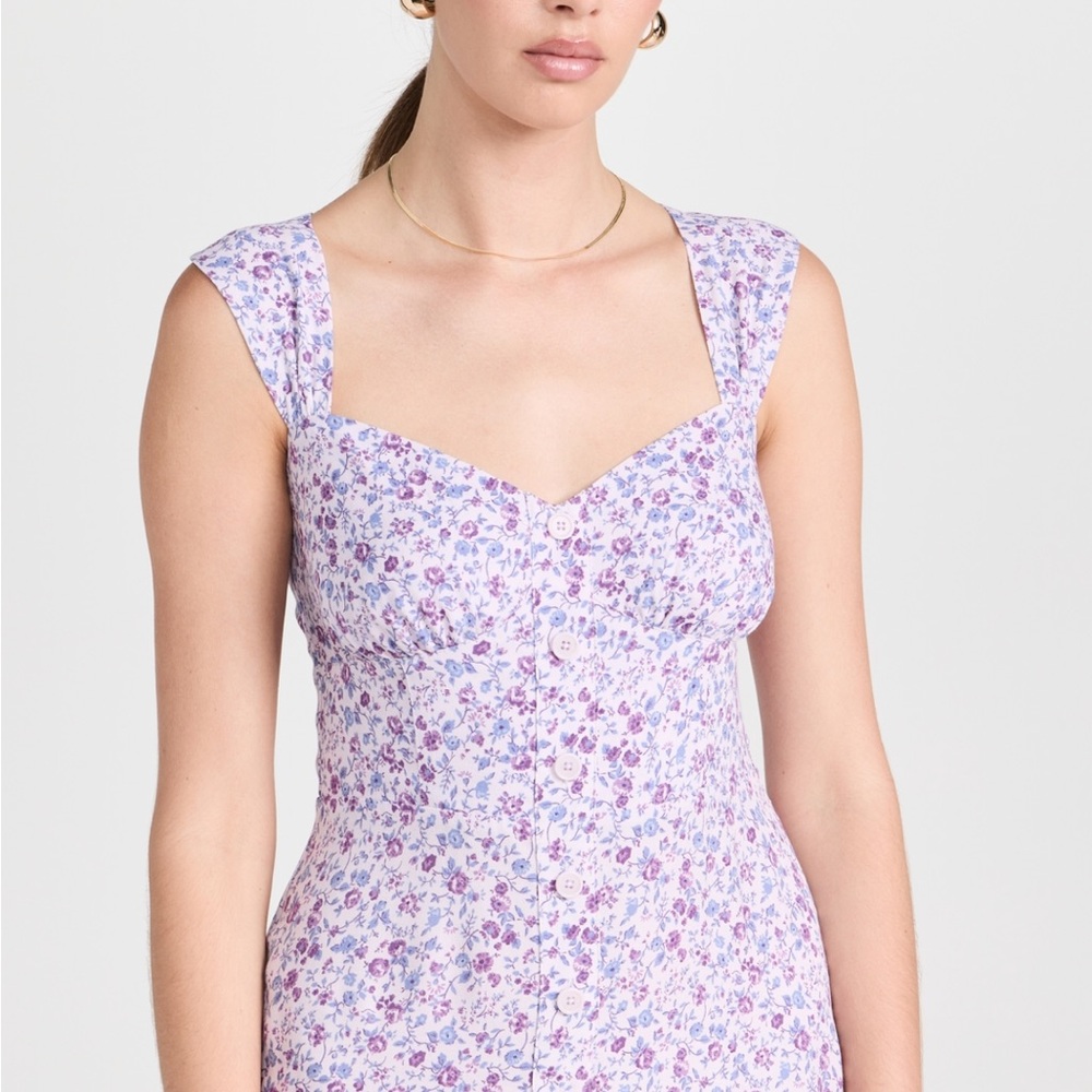 NWT Reformation Purple Lorelei Dress